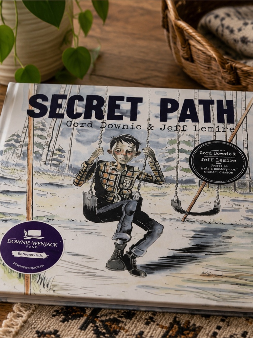 Secret Path by Gord Downie & Jeff Lemire | Hardcover Graphic Novel | Indigenous